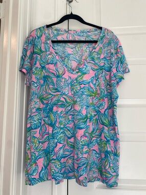 Lilly Pulitzer Etta V Neck Top